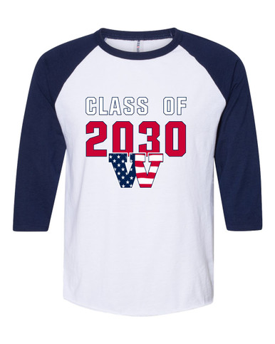 Wootton Patriots Class of 2030 Men's Baseball T-Shirt