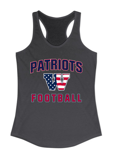 Wootton Patriots Football #1 Women's Tank Top