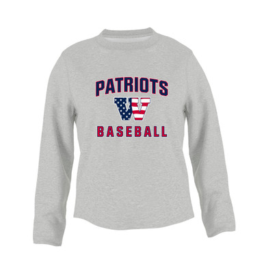 Wootton Patriots Baseball #1 Women's Sweatshirt