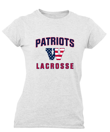 Wootton Patriots Lacrosse Women's Premium SS T-Shirt