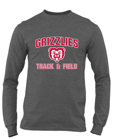 McMinnville Grizzlies Track & Field Men's LS T-Shirt