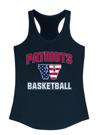 Wootton Patriots Basketball #1 Women's Tank Top