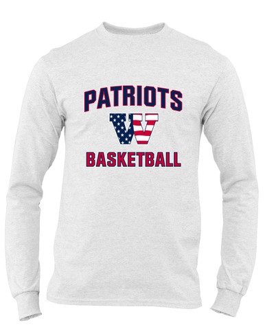 Wootton Patriots Basketball #1 Men's LS T-Shirt