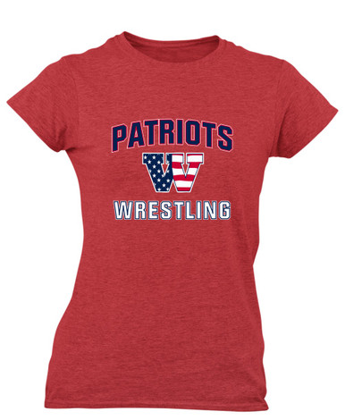 Wootton Patriots Wrestling Women's SS T-Shirt