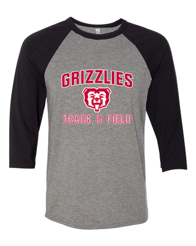 McMinnville Grizzlies Track & Field Women's Baseball T-Shirt