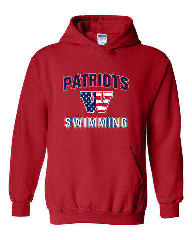 Wootton Patriots Swimming Men's Hoodie