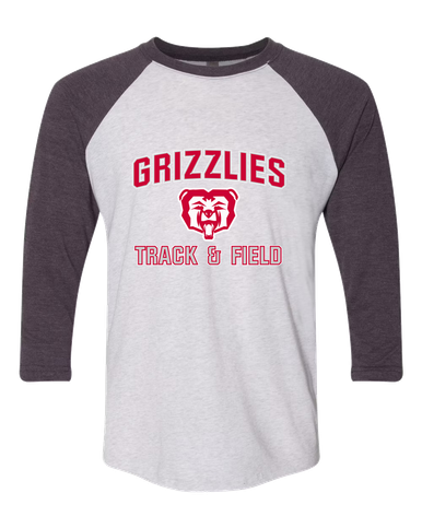 McMinnville Grizzlies Track & Field Men's Baseball T-Shirt