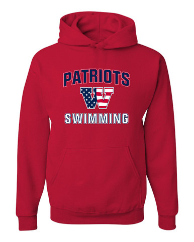 Wootton Patriots Swimming Men's Premium Hoodie