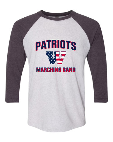 Wootton Patriots Marching Band Women's Baseball T-Shirt