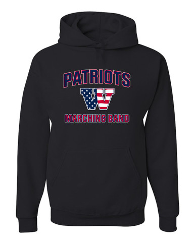 Wootton Patriots Marching Band Men's Premium Hoodie