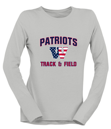 Wootton Patriots Track & Field Women's Premium LS T-Shirt