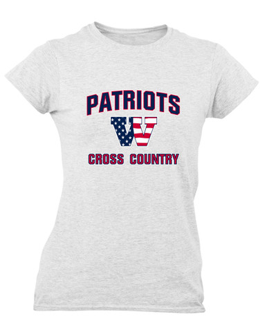 Wootton Patriots Cross Country Women's Premium SS T-Shirt