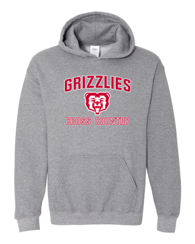 McMinnville Grizzlies Cross Country Men's Hoodie