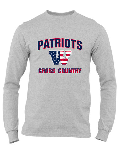 Wootton Patriots Cross Country Men's Premium LS T-Shirt