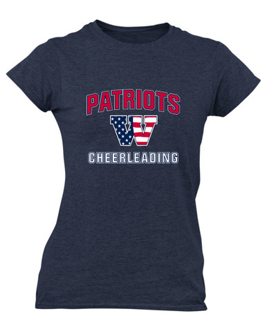 Wootton Patriots Cheerleading Women's Premium SS T-Shirt
