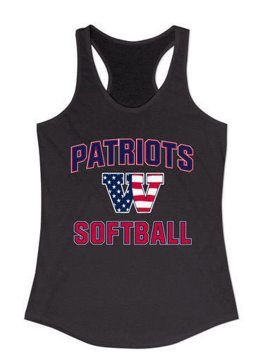 Wootton Patriots Softball #1 Women's Tank Top