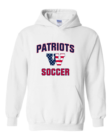 Wootton Patriots Soccer #1 Men's Hoodie