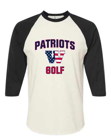 Wootton Patriots Golf Women's Baseball T-Shirt