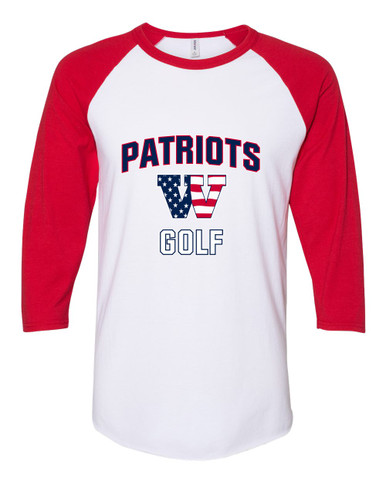 Wootton Patriots Golf Men's Baseball T-Shirt