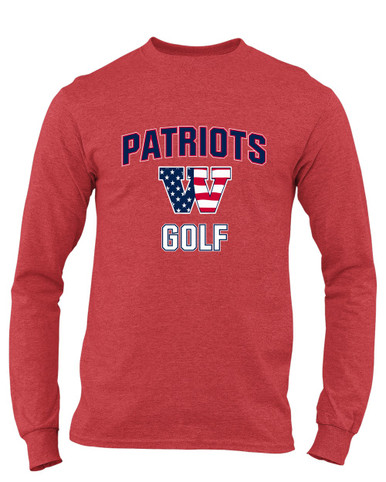 Wootton Patriots Golf Men's Premium LS T-Shirt