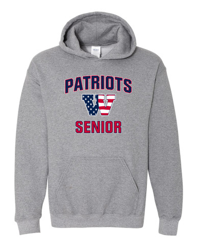 Wootton Patriots Senior #1 Men's Hoodie