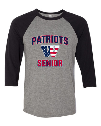 Wootton Patriots Senior #1 Men's Baseball T-Shirt