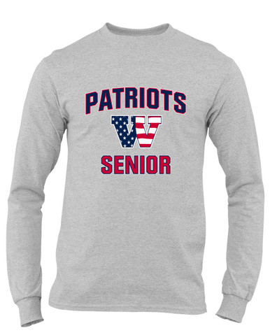 Wootton Patriots Senior #1 Men's Premium LS T-Shirt