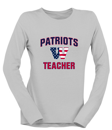 Wootton Patriots Teacher Women's LS T-Shirt