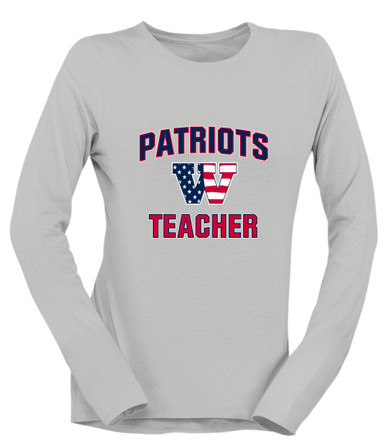 Wootton Patriots Teacher Women's Premium LS T-Shirt
