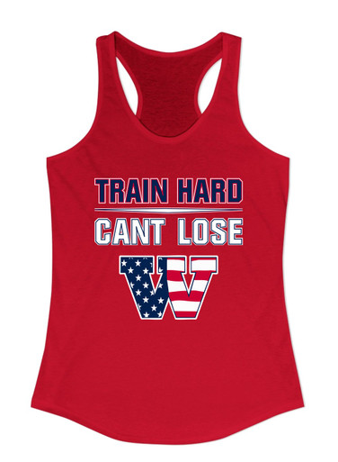 Wootton Patriots Train Hard, Can't Lose Women's Tank Top