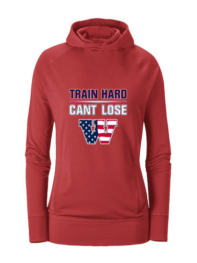 Wootton Patriots Train Hard, Can't Lose Women's Hoodie