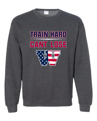 Wootton Patriots Train Hard, Can't Lose Men's Sweatshirt