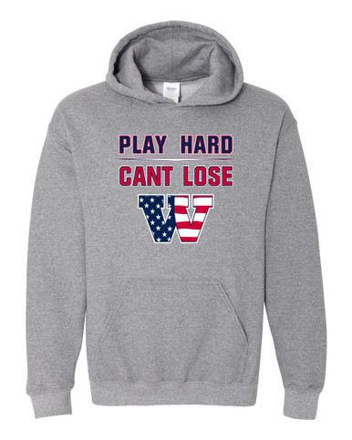 Wootton Patriots Play Hard, Can't Lose Men's Hoodie