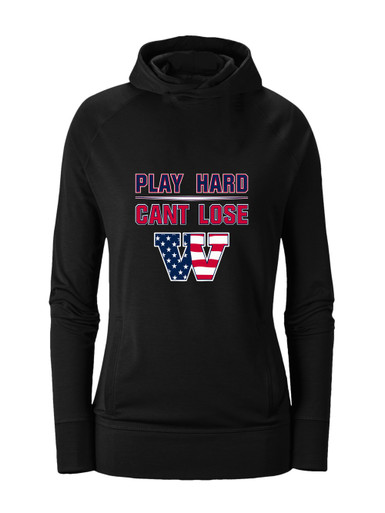 Wootton Patriots Play Hard, Can't Lose Women's Hoodie