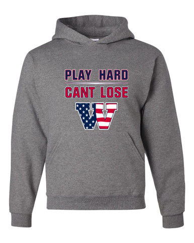 Wootton Patriots Play Hard, Can't Lose Men's Premium Hoodie