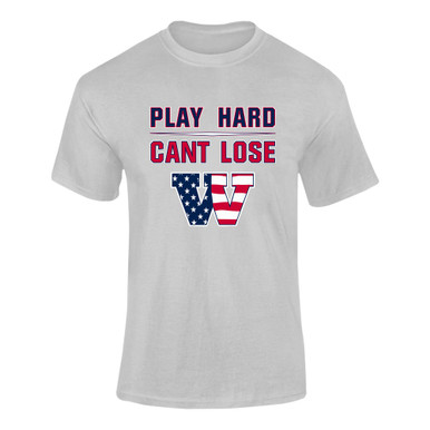 Wootton Patriots Play Hard, Can't Lose Men's SS T-Shirt