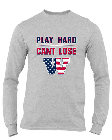 Wootton Patriots Play Hard, Can't Lose Men's Premium LS T-Shirt