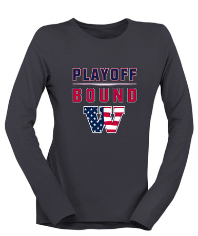 Wootton Patriots Playoff Bound Women's LS T-Shirt