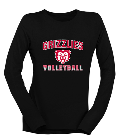 McMinnville Grizzlies Volleyball Women's LS T-Shirt