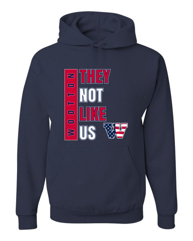 Wootton Patriots They Not Like Us #1 Men's Premium Hoodie