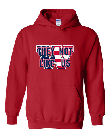 Wootton Patriots They Not Like Us #2 Men's Hoodie