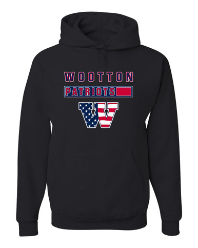 Wootton Patriots Mascot #7 Men's Premium Hoodie