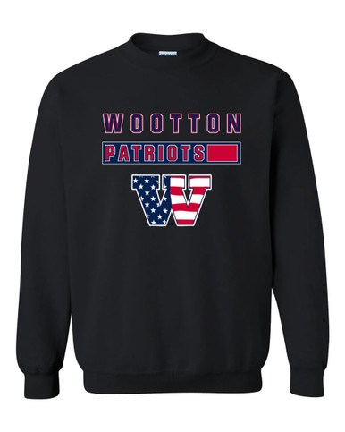 Wootton Patriots Mascot #7 Men's Sweatshirt