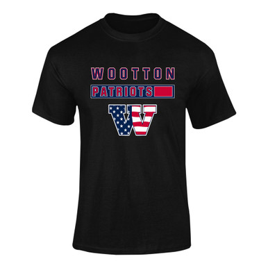 Wootton Patriots Mascot #7 Men's Premium SS T-Shirt