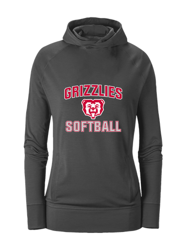 McMinnville Grizzlies Softball #1 Women's Hoodie