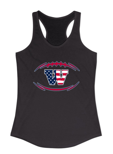 Wootton Patriots Football #3 Women's Tank Top