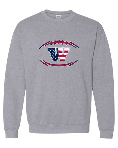 Wootton Patriots Football #3 Men's Sweatshirt