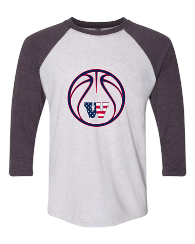 Wootton Patriots Basketball #2 Women's Baseball T-Shirt