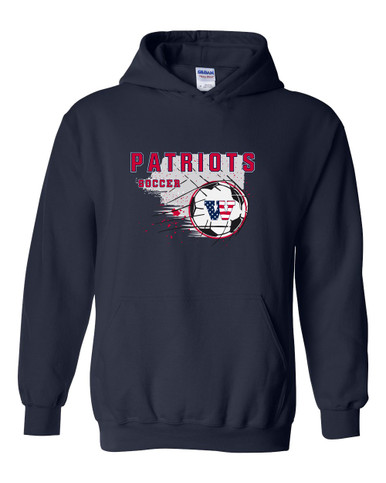 Wootton Patriots Soccer #2 Men's Hoodie