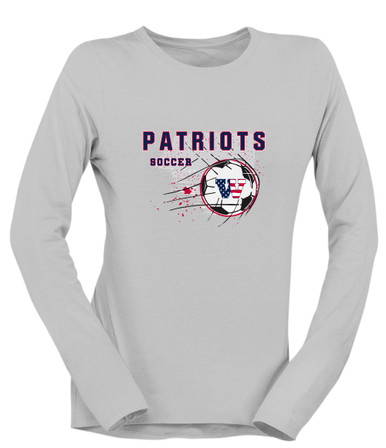 Wootton Patriots Soccer #2 Women's LS T-Shirt